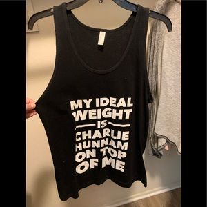 Medium American Apparel graphic tank top